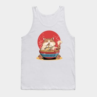 Ramen Cat Tank Top